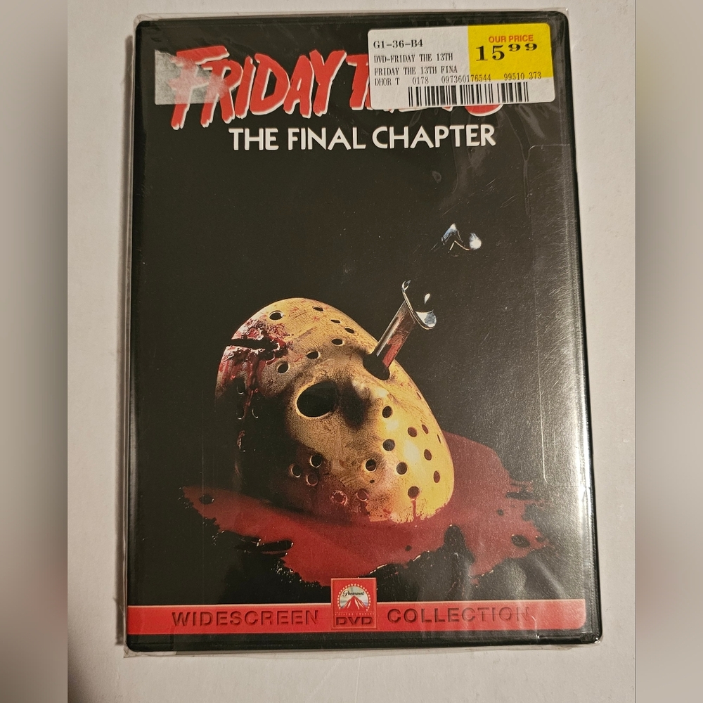Friday the 13th: The Final Chapter DVD